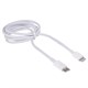 Кабель USB Type-C-Lightning с поддержкой быстрой зарядки, белый, 1 м, SONNEN, медный, 513612 513612 Кабель USB Type-C-Lightning с поддержкой быстрой зарядки, белый, 1 м, SONNEN, медный, 513612 513612