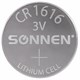 Батарейка литиевая SONNEN Lithium CR1616 "таблетка, дисковая, кнопочная" 1 шт., блистер, 455598 455598