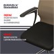 Кресло BRABIX PREMIUM "Ultimate EX-801" хром, плотная двойная сетка Х2, черное/коричневое, 532920 532920 Кресло BRABIX PREMIUM "Ultimate EX-801" хром, плотная двойная сетка Х2, черное/коричневое, 532920 532920