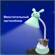 Настольная лампа / светильник SONNEN OU-611 на подставке, СВЕТОДИОДНАЯ, "SWEET BUNNY", 5 Вт, зеленый, 237642 237642