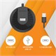Хаб USB 2.0, 4 порта, черный, A4TECH HUB-20, 1874611 513942 Хаб USB 2.0, 4 порта, черный, A4TECH HUB-20, 1874611 513942