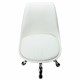 Кресло стул BRABIX "Eames MG-310 CH", хром, пластик белый, экокожа белая, 532923 532923 Кресло стул BRABIX "Eames MG-310 CH", хром, пластик белый, экокожа белая, 532923 532923