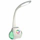 Настольная лампа / светильник с органайзером и Bluetooth колонкой, LED, 6 Вт, белый, DASWERK (ДАСВЕРК), 238328 238328 - фото 337427