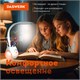 Настольная лампа / светильник с органайзером и Bluetooth колонкой, LED, 6 Вт, белый, DASWERK (ДАСВЕРК), 238328 238328
