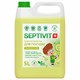Средство для мытья посуды гипоаллергенное 5 л, SEPTIVIT "Ледяной лайм", биоразлагаемый, 609965 - фото 337680