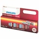 Батарейки алкалиновые "пальчиковые" КОМПЛЕКТ 12 шт., PHILIPS Power Alkaline, АА (LR6, 24А), блистер 457394 - фото 337722