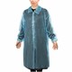 Халат одноразовый голубой на липучках КОМПЛЕКТ 10 шт., XXXL, 60-62 размер, 110 см, рукав на резинке, 30 г/м2, ОПТИТРЕЙД 631257