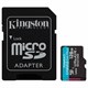 Карта памяти microSDXC 128 GB KINGSTON Canvas Go Plus, UHS-I U3, 170 Мб/с (class 10), с адаптером, SDCG3/128Gb 514060 - фото 337918