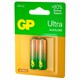 Батарейки КОМПЛЕКТ 2 шт., GP Ultra G-Tech, AA (LR6,15А), алкалиновые, пальчиковые, 15AUA21-2CRSBC2 457745