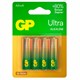 Батарейки КОМПЛЕКТ 4 шт., GP Ultra G-Tech, AA (LR6, 15А), алкалиновые, пальчиковые, 15AUA21-2CRSBC4 457746 - фото 337936