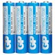 Батарейки КОМПЛЕКТ 4 шт., GP PowerPlus AAA (R03, 24G), солевые, мизинчиковые, в пленке, 24CEBRA-2S4 457756 - фото 338009