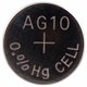 Батарейки КОМПЛЕКТ 10 шт., GP Alkaline, 189A (G10, LR54), алкалиновые, отрывной блок, 189FRA-2C10 457764