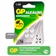 Батарейки КОМПЛЕКТ 4 шт., GP Alkaline, A76 (G13, LR44), алкалиновая, блистер, A76-С10 457765