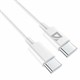 Кабель USB Type-C-Type-C, 60 Вт, белый, 2 м, DEFENDER F182, 87538 514029 Кабель USB Type-C-Type-C, 60 Вт, белый, 2 м, DEFENDER F182, 87538 514029