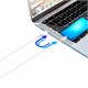 Кабель USB Type-C-Type-C, 60 Вт, белый, 2 м, DEFENDER F182, 87538 514029 Кабель USB Type-C-Type-C, 60 Вт, белый, 2 м, DEFENDER F182, 87538 514029