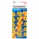 Батарейки алкалиновые "таблетка" КОМПЛЕКТ 10 шт., SONNEN Alkaline 189A (G10, LR54), в блистере, 457136 457136 - фото 338252