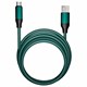 Кабель BOLD USB – Type-C, 1 м, 3 А, SMARTBUY, для быстрой зарядки и передачи данных, толстый, мятный, 18119 514176 - фото 338275
