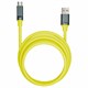 Кабель BOLD USB – Type-C, 1 м, 3 А, SMARTBUY, для быстрой зарядки и передачи данных, толстый, желтый, 18133 514177 - фото 338278
