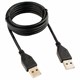 Кабель USB 2.0 AM-AM, 1,8 м, CABLEXPERT, двойной экран, медь, Pro, черный, пакет, CCP-USB2-AMAM-6 514208 - фото 338288