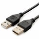 Кабель USB 2.0 AM-AM, 1,8 м, CABLEXPERT, двойной экран, медь, Pro, черный, пакет, CCP-USB2-AMAM-6 514208 Кабель USB 2.0 AM-AM, 1,8 м, CABLEXPERT, двойной экран, медь, Pro, черный, пакет, CCP-USB2-AMAM-6 514208