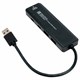 Хаб USB 3.1, 2хUSB, 2хType-C, с дополнительным питанием (Type-C), кабель USB 19 см, черный, GEMBIRD UHB-C415 514213 Хаб USB 3.1, 2хUSB, 2хType-C, с дополнительным питанием (Type-C), кабель USB 19 см, черный, GEMBIRD UHB-C415 514213
