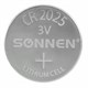 Батарейки литиевые SONNEN Lithium CR2025, "таблетки, дисковые, кнопочные", КОМПЛЕКТ 2 шт., блистер, 457139 457139