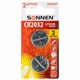 Батарейки литиевые SONNEN Lithium CR2032, "таблетки, дисковые, кнопочные", КОМПЛЕКТ 2 шт., блистер, 457141 457141 - фото 338395