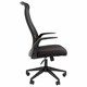 Кресло офисное Chairman CH 573, сетка/ткань, черное 533220