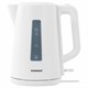 Чайник электрический SONNEN KT-1303, 1,7 л, 2200 Вт, пластик, белый, 456374 456374