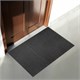 Коврик придверный 60х90 см, ГРАФИТ пластиковый грязезащитный, толщина 10 мм, "ТРАВКА", PRIMILA (ПРИМИЛА), 701068 701068
