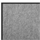 Коврик придверный 50х80 см, СЕРЫЙ, влаго-грязезащитный, 300 г/м2, мелкий рубчик, PRIMILA (ПРИМИЛА) STANDARD, 701019 701019