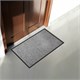 Коврик придверный 50х80 см, СЕРЫЙ, влаго-грязезащитный, 300 г/м2, мелкий рубчик, PRIMILA (ПРИМИЛА) STANDARD, 701019 701019