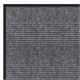 Коврик придверный 40х60 см, СЕРЫЙ, влаго-грязезащитный, 450 г/м2, ребристый, PRIMILA (ПРИМИЛА) EXTRA, 701022 701022