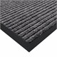 Коврик придверный 60х90 см, СЕРЫЙ, влаго-грязезащитный, 450 г/м2, ребристый, PRIMILA (ПРИМИЛА) EXTRA, 701024 701024