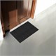 Коврик придверный 50х80 см, ЧЕРНЫЙ, влаго-грязезащитный, 450 г/м2, ребристый, PRIMILA (ПРИМИЛА) EXTRA, 701028 701028