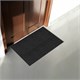 Коврик придверный 60х90 см, ЧЕРНЫЙ, влаго-грязезащитный, 450 г/м2, ребристый, PRIMILA (ПРИМИЛА) EXTRA, 701029 701029
