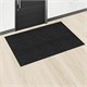 Коврик придверный 80х120 см, ЧЕРНЫЙ, влаго-грязезащитный, 450 г/м2, ребристый, PRIMILA (ПРИМИЛА) EXTRA, 701030 701030