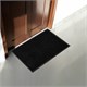 Коврик придверный 60х90 см, ЧЕРНЫЙ, влаго-грязезащитный, 430 г/м2, ребристый, ЛЮБАША СТАНДАРТ, 701034 701034