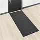 Коврик придверный 90х150 см, СЕРЫЙ, влаго-грязезащитный, 430 г/м2, ребристый, ЛЮБАША СТАНДАРТ, 701039 701039
