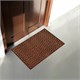 Коврик придверный 60х90 см, ВЕНГЕ, грязезащитный, 430 г/м2, фактурный рисунок АЛМАЗ, ЛЮБАША, 701056 701056