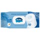 Бумага туалетная влажная 80 шт., AURA "Ultra Comfort" с пластиковым клапаном 117675