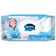 Салфетки влажные детские 120 шт., AURA Ultra Comfort с алоэ и витамином Е, 0+, крышка клапан 117688 - фото 339336