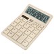 Калькулятор настольный BRAUBERG CH-12-BG (153х103 мм), 12 разрядов, двойное питание, бежевый, 272960 272960
