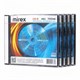 Диски CD-R MIREX, 700 Мб, 48x, Slim Case, КОМПЛЕКТ 5 шт., UL120051A8F 514020