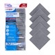Салфетки из МИКРОФИБРЫ 30х30 см, GRAY, big pack, КОМПЛЕКТ 10 штук, 180 г/м2, LAIMA HOME, 700609 700609 - фото 340389
