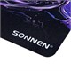 Коврик для мыши SONNEN "NEON SPLASH" резина + ткань, 250х200х2 мм, 513957 513957