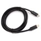 Кабель USB 3.1 Type-C-Type-C, 1,8 м, CABLEXPERT, 5 А, 100 Вт, PD/QC3.0, медь, черный, CCP-USB3.1-CMCM2-1.8M 514298 - фото 340809
