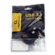 Кабель USB 3.1 Type-C-Type-C, 1,8 м, CABLEXPERT, 5 А, 100 Вт, PD/QC3.0, медь, черный, CCP-USB3.1-CMCM2-1.8M 514298 Кабель USB 3.1 Type-C-Type-C, 1,8 м, CABLEXPERT, 5 А, 100 Вт, PD/QC3.0, медь, черный, CCP-USB3.1-CMCM2-1.8M 514298