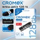 Флеш-диск 128 GB, CROMEX (КРОМЕКС) Standard USB 2.0, черный, 514161 514161