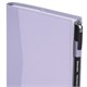 Ежедневник недатированный В6 130х185 мм BRAUBERG "Glam", под кожу, 160 л., сиреневый, 116221 116221